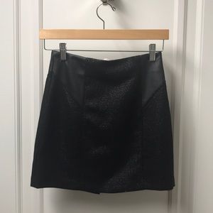 BCBG Black Miniskirt